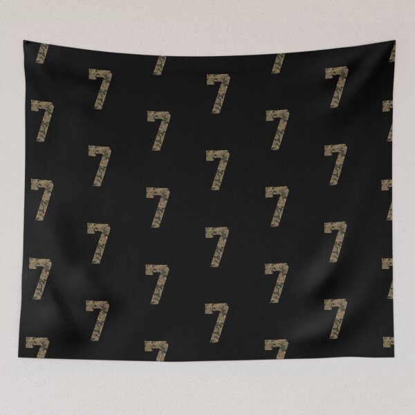 Item preview, Army Camouflage Number 7 - Sports Numbers designed and sold by NECHSTORE.