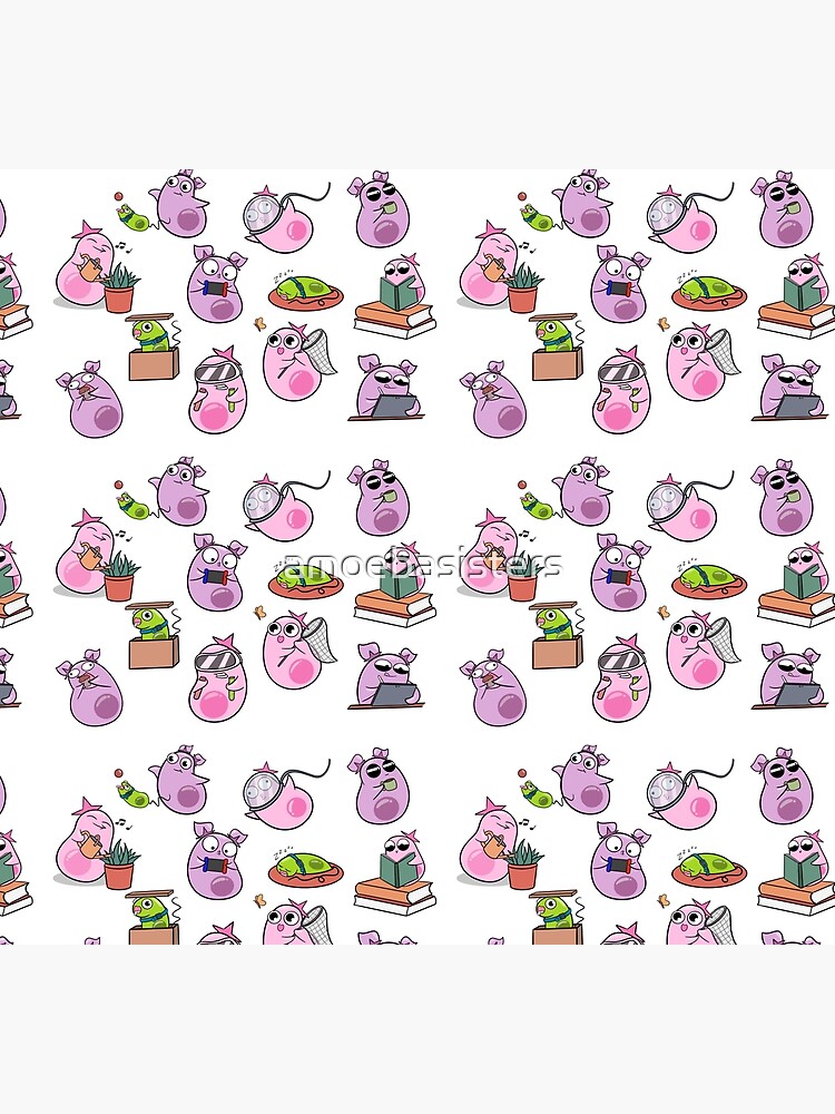 Thumbnail 5 of 5, Socks, Amoeba Sisters Collage designed and sold by amoebasisters.