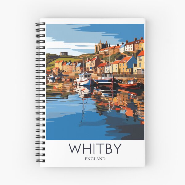 Item preview, A Pop Art Travel Print of Whitby - England  designed and sold by StudioRedKoala.