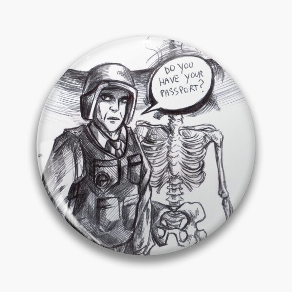 Item preview, HLVRAI Benry asking you for the passport designed and sold by Furiarossa.