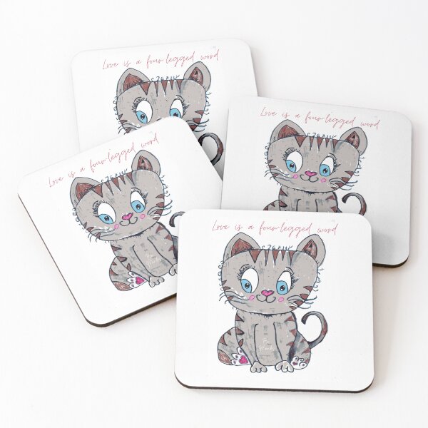 Item preview, Love is a four-legged word designed and sold by FilMate.