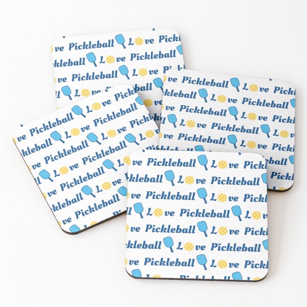 Item preview, Love Pickleball Paddle and Ball designed and sold by VintageStyle.