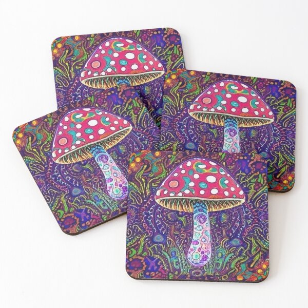 Item preview, Ayahuasca mushroom 2 designed and sold by Psilosybart.