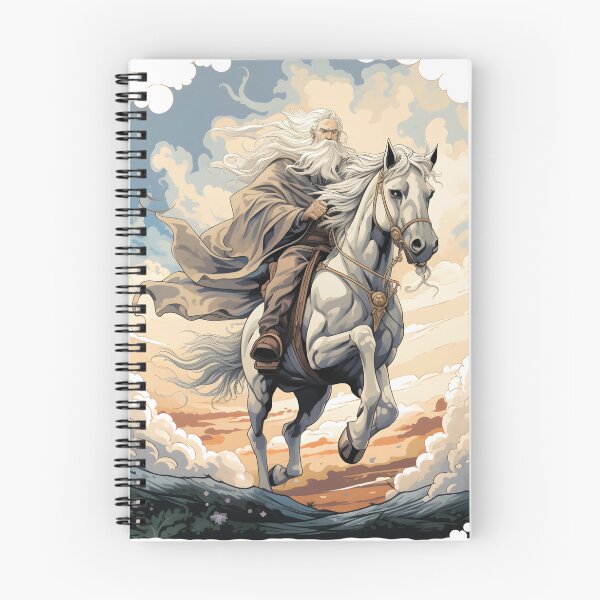 Item preview, The White One on his Steed - Fantasy designed and sold by Fenay Designs.