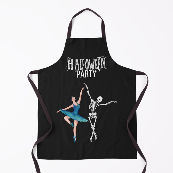 Item preview, Halloween Party - ballerina dancing with a skeleton designed and sold by esao.