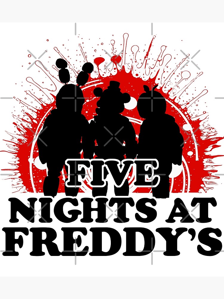 Fnaf Movie, Five Nights at Freddys movie Poster for Sale by ShopSouthKissi