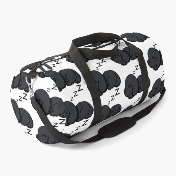 Item preview, cute sleeping dog (black) designed and sold by ChesssesShop.