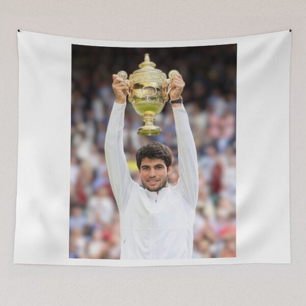 Item preview, Carlos Alcaraz tennis winner designed and sold by doorzz.