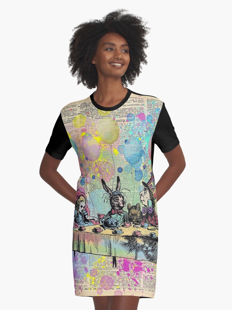 Alice in Wonderland Tea Party | A-Line Dress