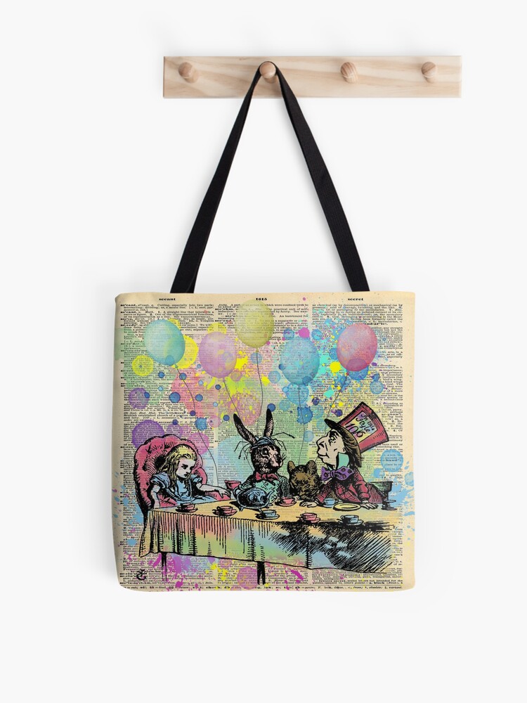 Tea Party Celebration - Alice In Wonderland Tote Bag for Sale by