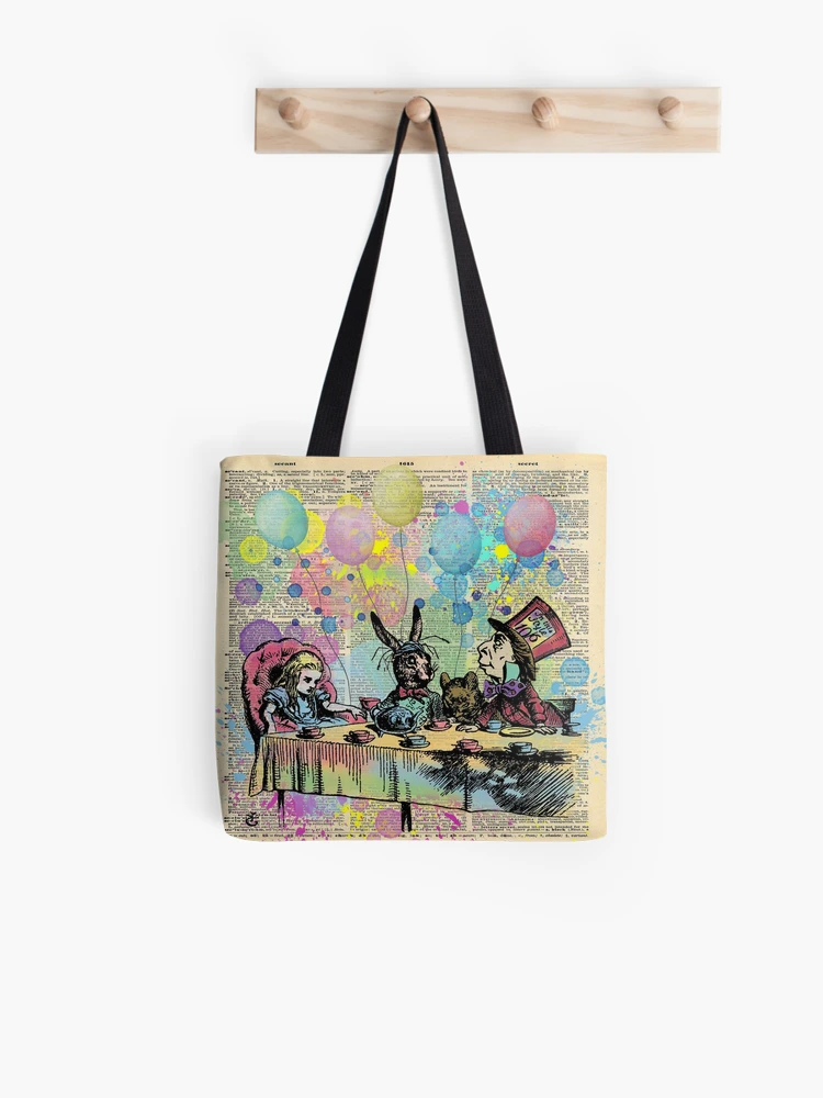 Tea Party Celebration - Alice In Wonderland Tote Bag for Sale by