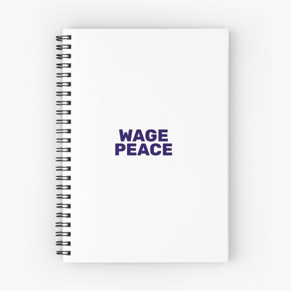 Item preview, WAGE PEACE NOT WAR designed and sold by Inspirationmotivation.