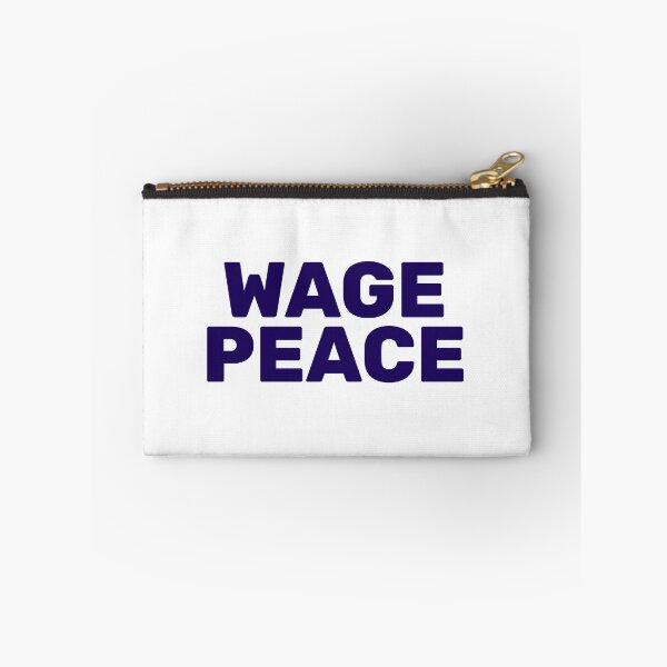 Item preview, WAGE PEACE NOT WAR designed and sold by Inspirationmotivation.