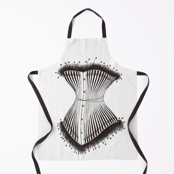 Item preview, Black Line Work Vintage Corset designed and sold by MaryRose73744.