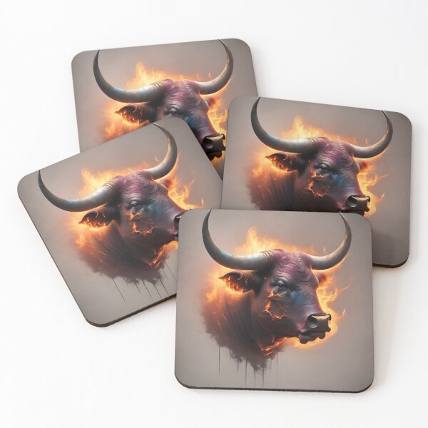 Item preview, Angry Bull Cow Long Horn designed and sold by GluciArts.