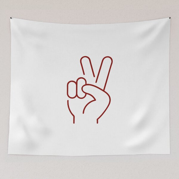 Item preview, Peace sign hand designed and sold by Inspirationmotivation.