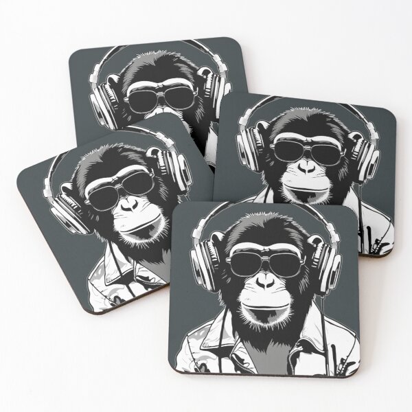 Item preview, DJ Monkey- Groove to Techno Vibes in Style! designed and sold by milliedoesart84.