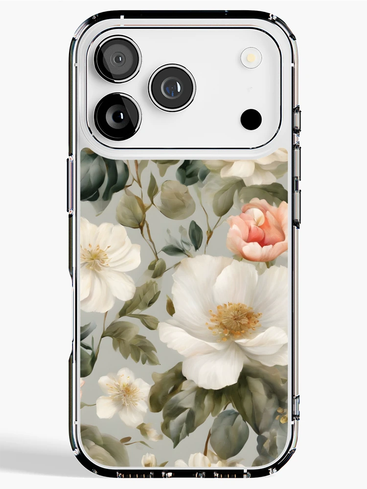 Thumbnail 1 of 5, iPhone Case, Wild Roses designed and sold by RBCTk.