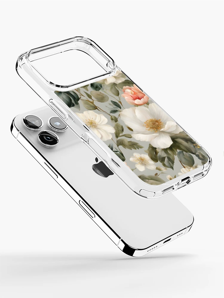 Thumbnail 2 of 5, iPhone Case, Wild Roses designed and sold by RBCTk.