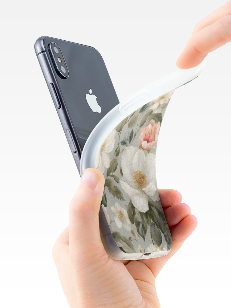 Thumbnail 4 of 5, iPhone Case, Wild Roses designed and sold by RBCTk.