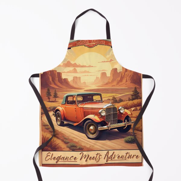 Item preview, Vintage Retro Car Poster: Elegance Meets Adventure designed and sold by Ceemko's Vintage Corner.