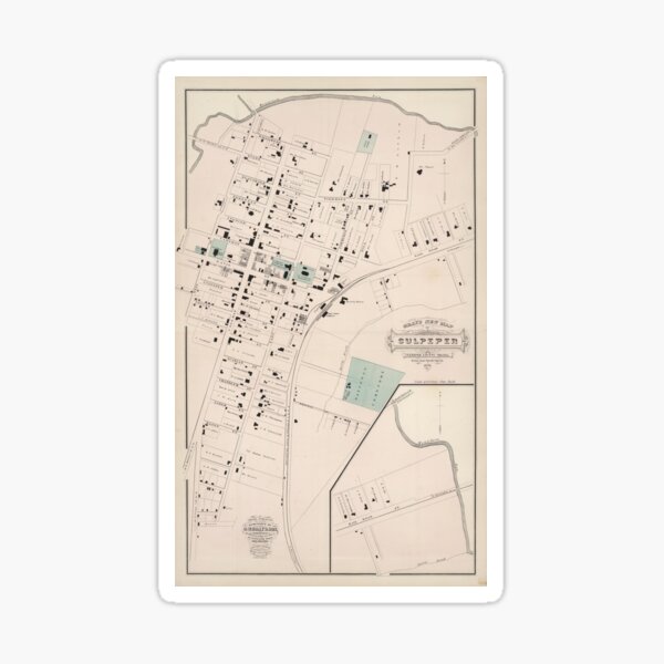 Downtown Culpeper Virginia This is Home Sticker