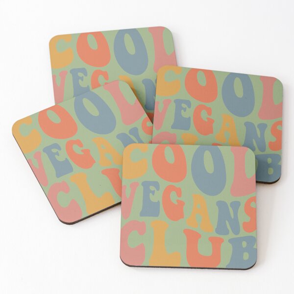 Item preview, Retro Cool Vegans Club Vida vegana basada en plantas designed and sold by ArtMeetsPizza.