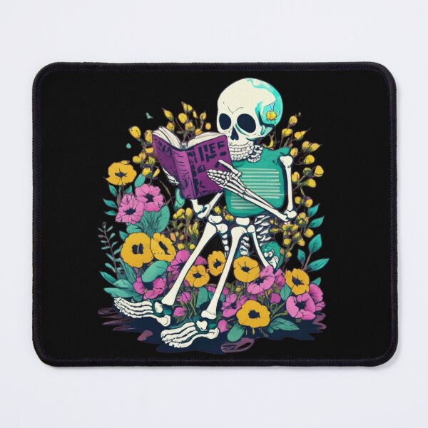 Item preview, Skeleton reading a book designed and sold by TrendyPalette.