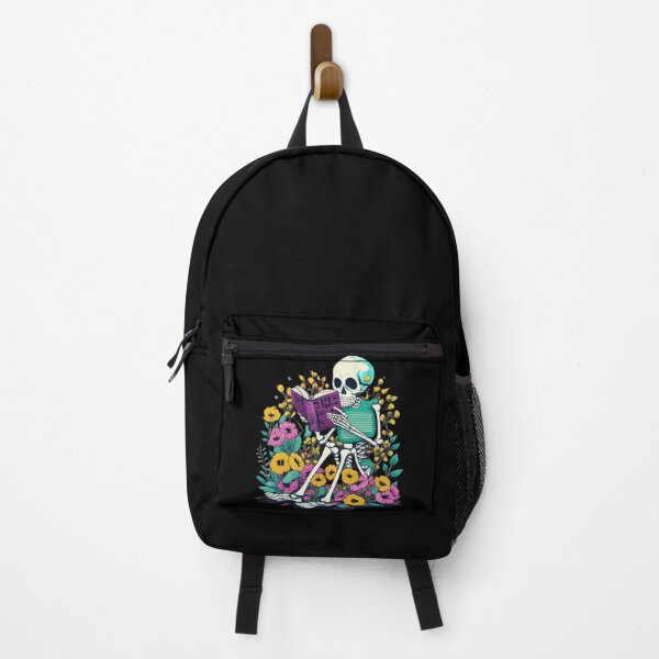 Item preview, Skeleton reading a book designed and sold by TrendyPalette.