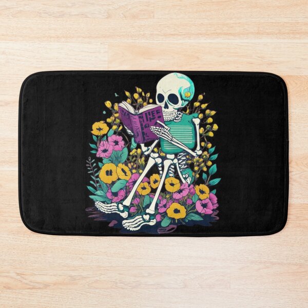 Item preview, Skeleton reading a book designed and sold by TrendyPalette.