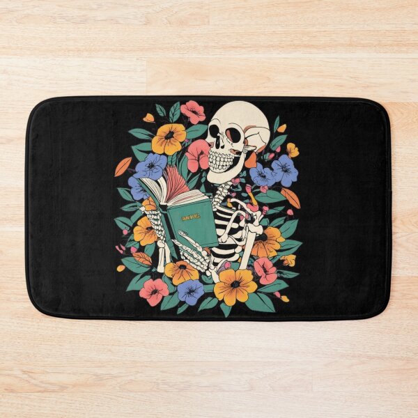 Item preview, Skeleton reading a book designed and sold by TrendyPalette.