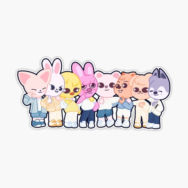 Stray kids nacific アクスタ ユニット インドネシア STRAY KIDS (SKZOO) Nacific All Members 