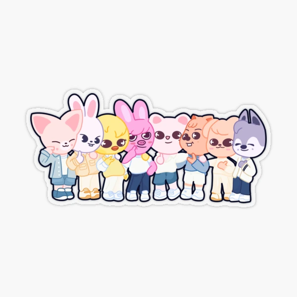 Stray kids nacific アクスタ ユニット インドネシア STRAY KIDS (SKZOO) Nacific All Members 
