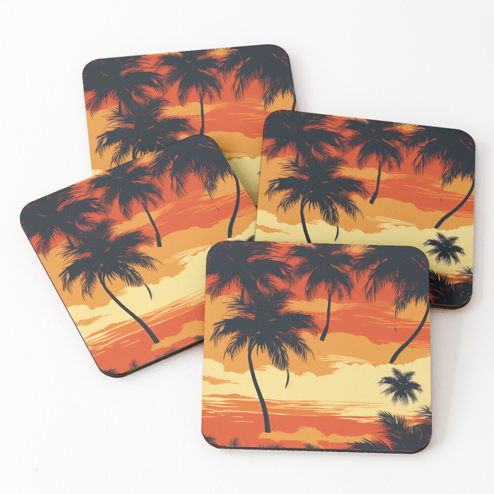 Item preview, Coasters (Set of 4) designed and sold by SideSignal.