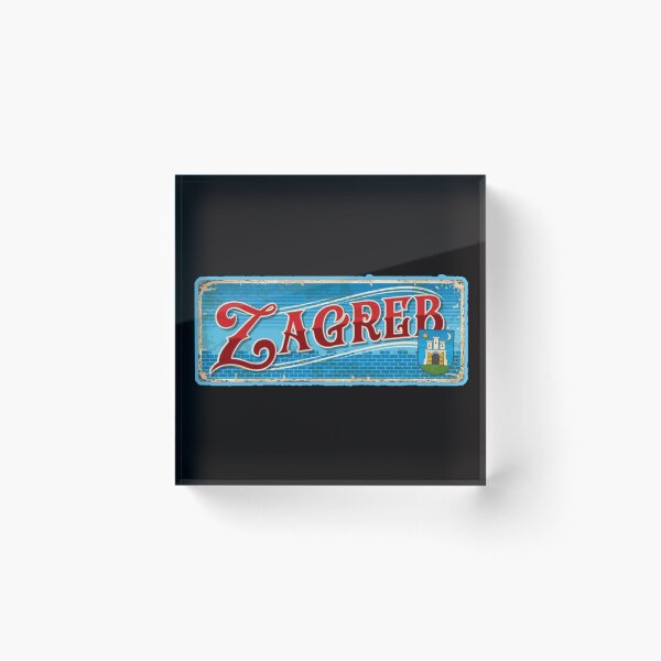Item preview, Zagreb Croatia Hrvatska designed and sold by Ratatatts.