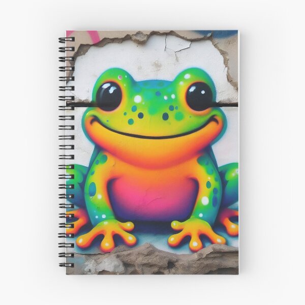 Item preview, Happy Frog Graffiti designed and sold by Pet-Z.