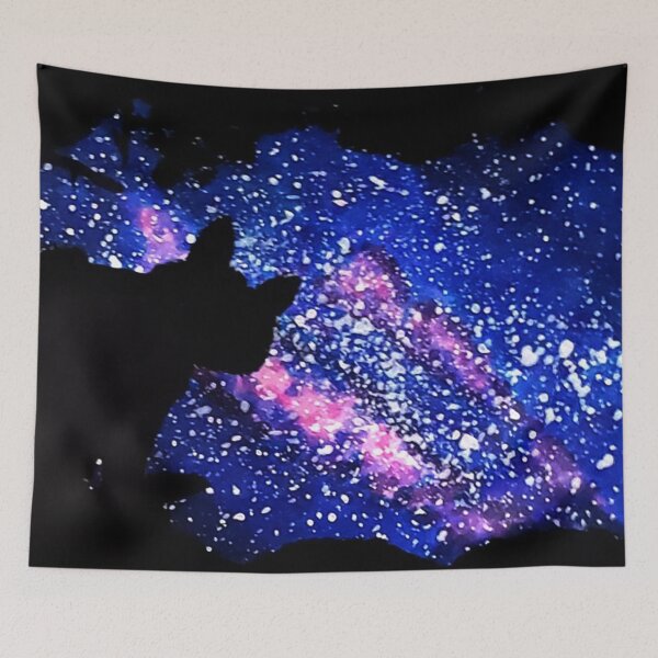 Item preview, Cosmic Cat Shadow designed and sold by KayleeRoseArt.