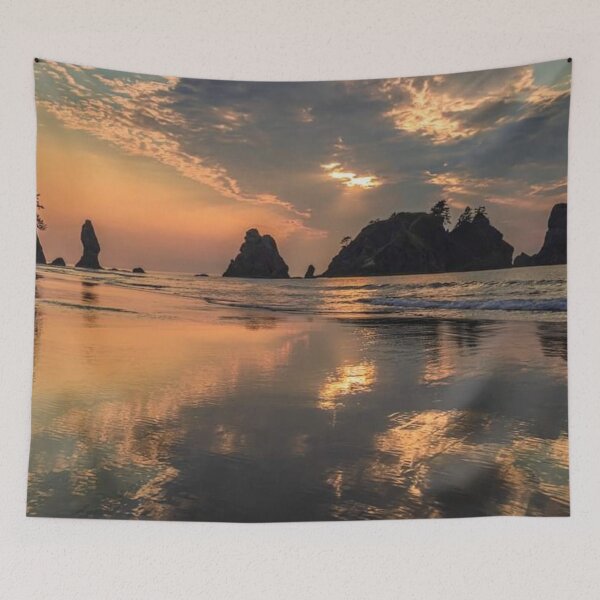 Item preview, Pacific Coast Washinton Seastacks designed and sold by Maddie4Real.