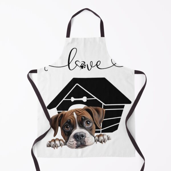 Item preview, The lone boxer loves you. designed and sold by NataAtelierArt.
