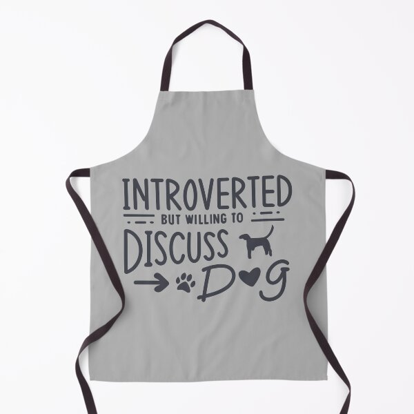 Item preview, Introverted but willing to discuss DOG designed and sold by JadesignFang.