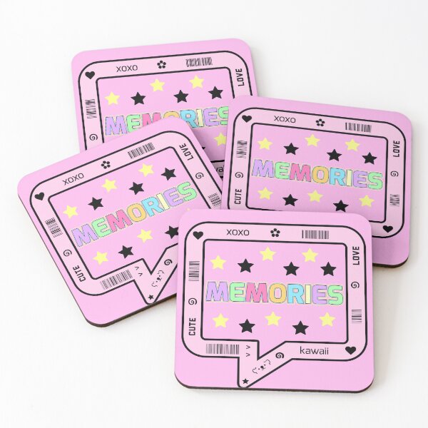Item preview, Memories kawaii pink aesthetic pop up message  designed and sold by rovan-hamdy.