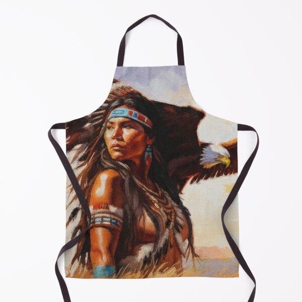 Item preview, Native American Eagle Shaman designed and sold by AUTHENTIC AMERICANA ARTS.