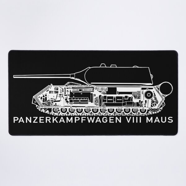 Item preview, Panzer VIII Maus German WW2 Tank Cutaway Diagram Cross Section Inside designed and sold by MilitaryMart.