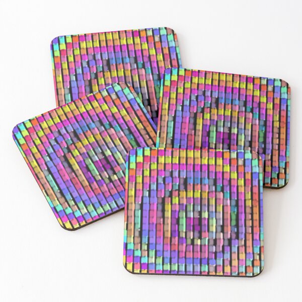 Item preview, Rainbow Pixels designed and sold by Jane Holloway.