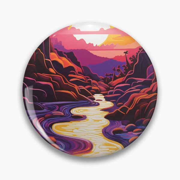 Item preview, Ethereal Sunset in the National Park designed and sold by OdysseyArtworks.