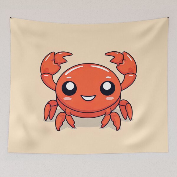 Item preview, Crab | cute style designed and sold by ComicsFactory.