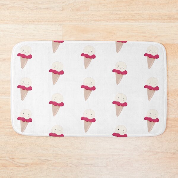 Item preview, White Chocolate Raspberry Ice Cream Cone designed and sold by sparklefrog.