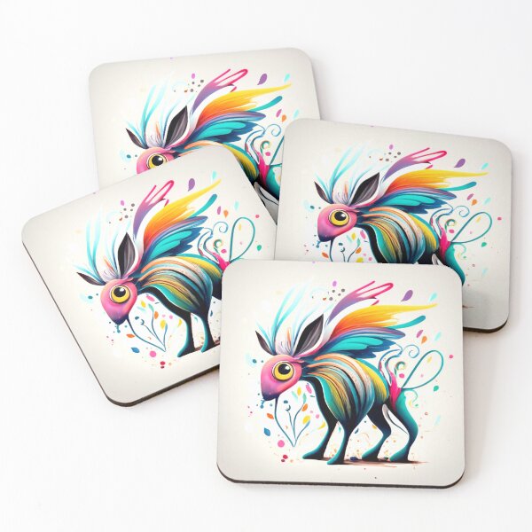 Item preview, Rainbow Dog Running in a Park designed and sold by Rafal Saluszewski.