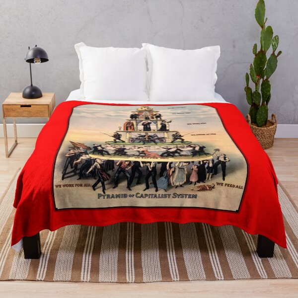 Item preview, The Pyramid of the Capitalist System - How they Crush the Working Class designed and sold by fuzzynautilus.