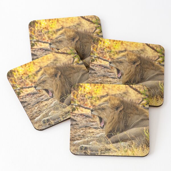Item preview, A Yawning Lion designed and sold by Kay Brewer.